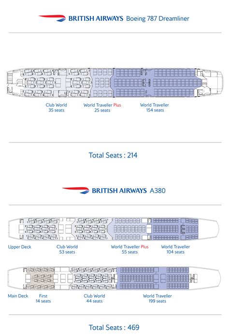 ba seat map